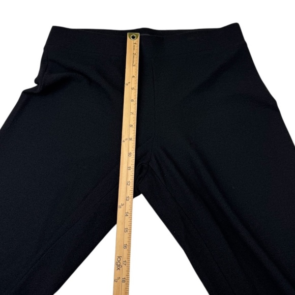 Eileen Fisher Women Elastic Waist Pull on Pant Size M Black Classic Casual - Picture 9 of 11